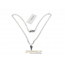 PIANEGONDA collana argento Glittering Love con rubini referenza CA011162/R new